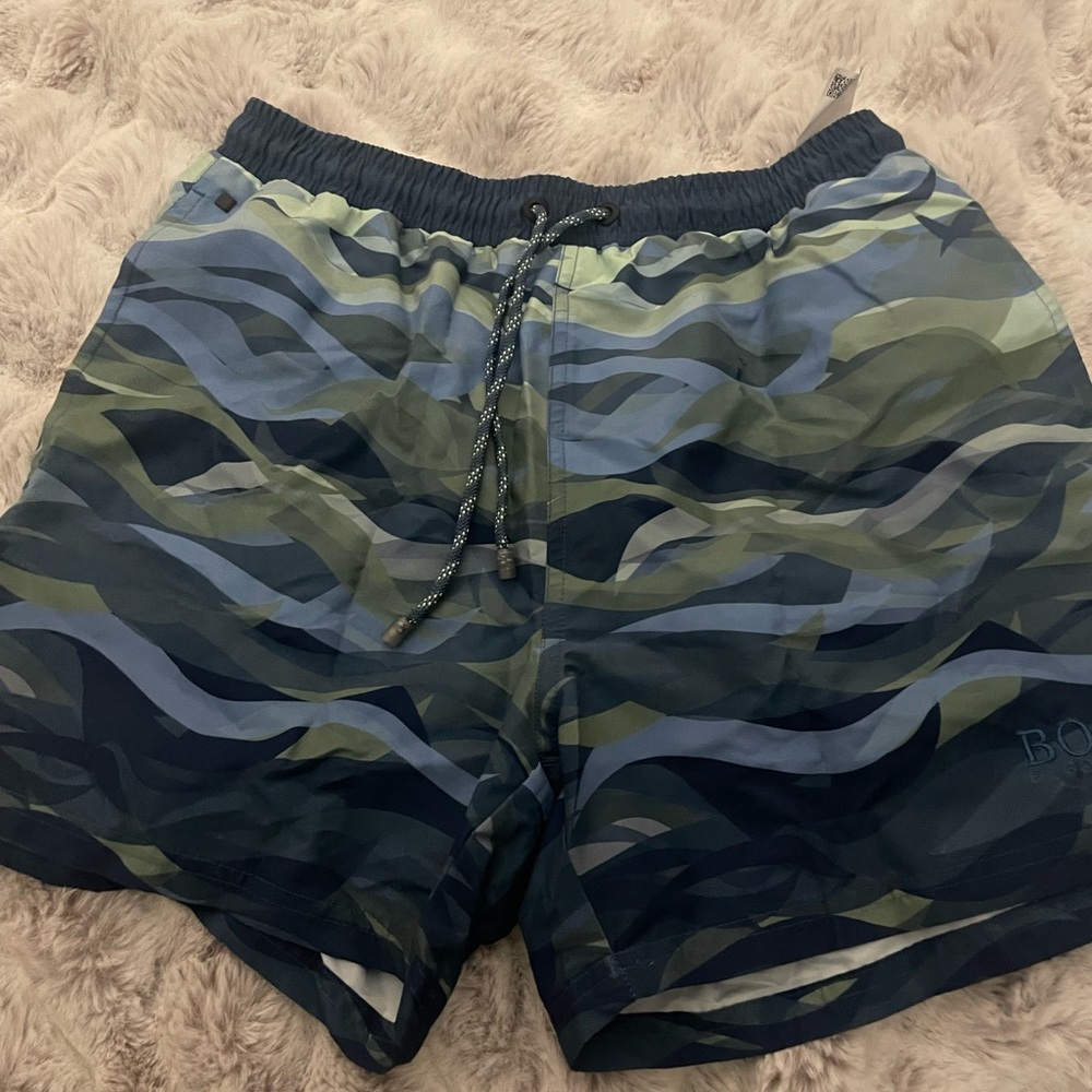 Hugo Boss Mens swim truck Sz S